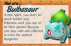 I am Bulbasaur!