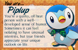 I am Piplup!